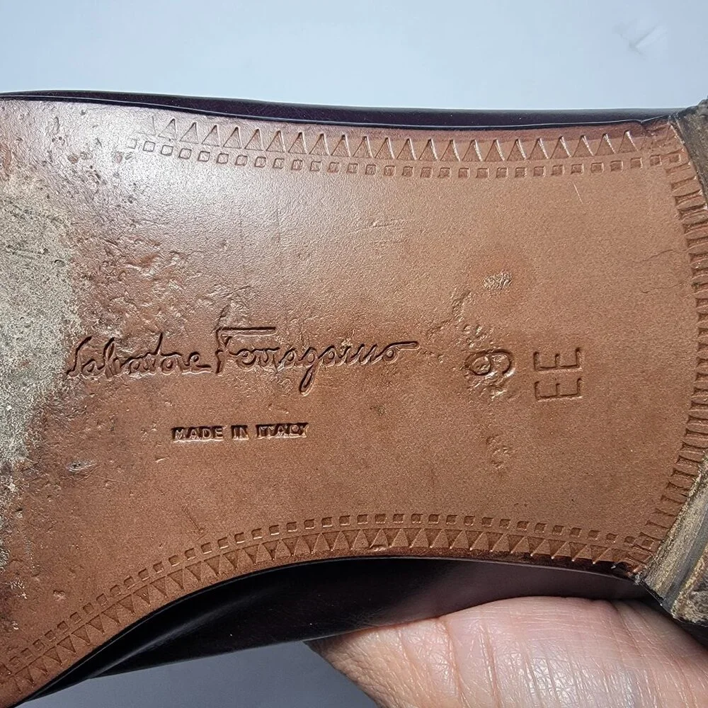 Salvatore Ferragamo Tassel Loafers Mens size 9 - Picture 3 of 12